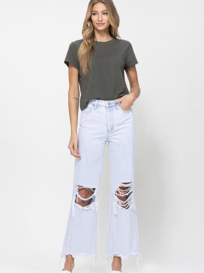 Destiny High Rise Vintage 90's Flare Jeans - SALE