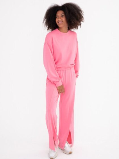 Beautiful Day Top And Pants Set - Hot Pink - SALE