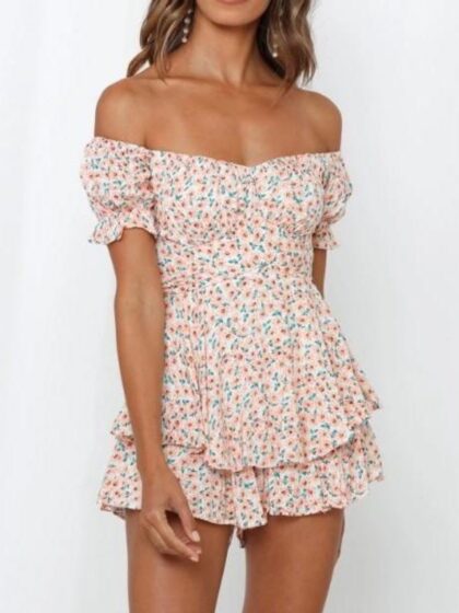 This Is Love Floral Romper