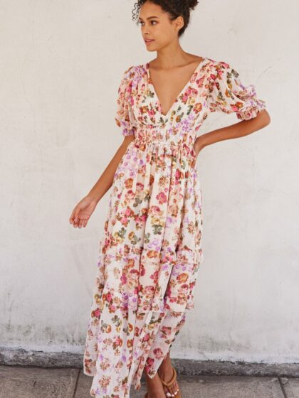 In Bloom Midi Dress