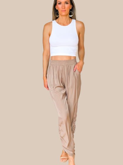 Back To Basics Knit Crop Top - White